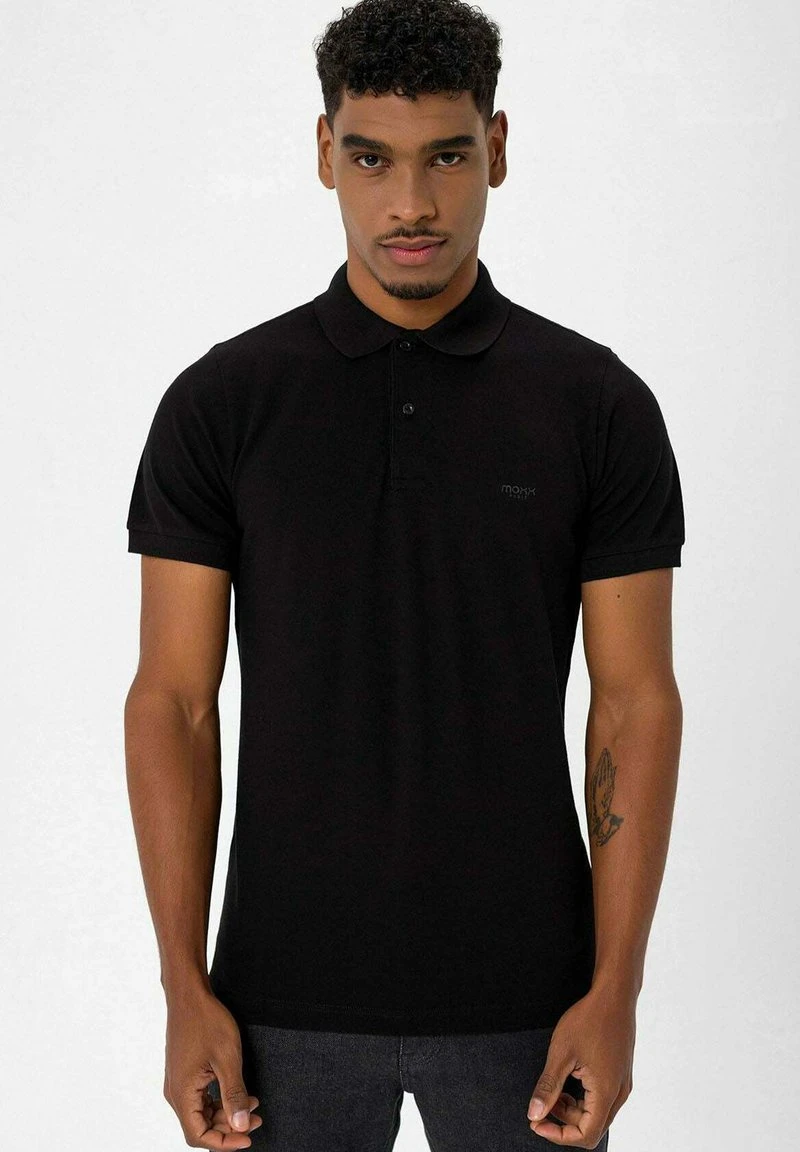 3 PACK - Poloshirt - Black/red/white 3 3 PACK - Poloshirt - Black/red/white