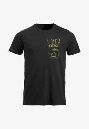 VIKINGS SKULL - T-Shirt Print - Black 6 VIKINGS SKULL - T-Shirt Print - Black – Bild 4