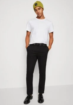 Calvin Klein MODERN - Stoffhose - Black -Indicode Jeans Verkäufe 967e74755a0d4cfc96baf55214c5fd3c
