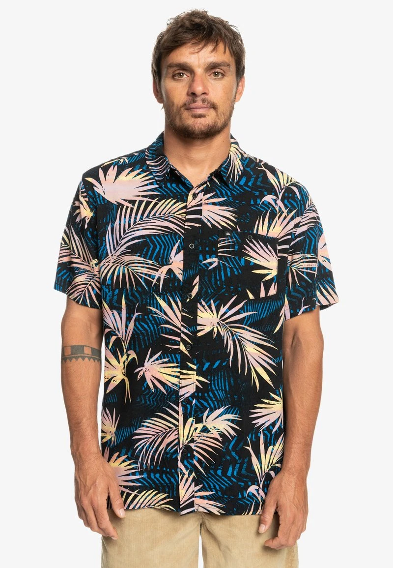 Quiksilver RIPPED UP - KURZÄRMLIGES - Hemd - Black Rippedup 3 Quiksilver RIPPED UP - KURZÄRMLIGES - Hemd - Black Rippedup