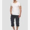 Indicode Jeans MIT GÜRTEL NICOLAS - Shorts - Dark Grey -Indicode Jeans Verkäufe 9ddce8b512a740a8851696cd086769e7