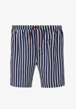 NAATAN - Badeshorts - Dunkelblau Gestreift -Indicode Jeans Verkäufe a1f6c76d35634e4db23200e9fddeab7d