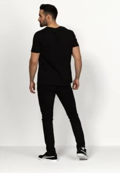 T-Shirt Basic - Schwarz -Indicode Jeans Verkäufe a31bc3133031429191ffa06883ad978d