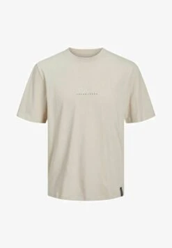 Jack & Jones CREW NECK - T-Shirt Basic - Moonbeam -Indicode Jeans Verkäufe a5d6f5323135472c9496113467d8d11f