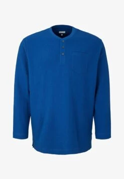 Tom Tailor MIT WAFFELSTRUKTUR - Langarmshirt - Hockey Blue -Indicode Jeans Verkäufe a9a37740c30445d19e96f2b2b583917e