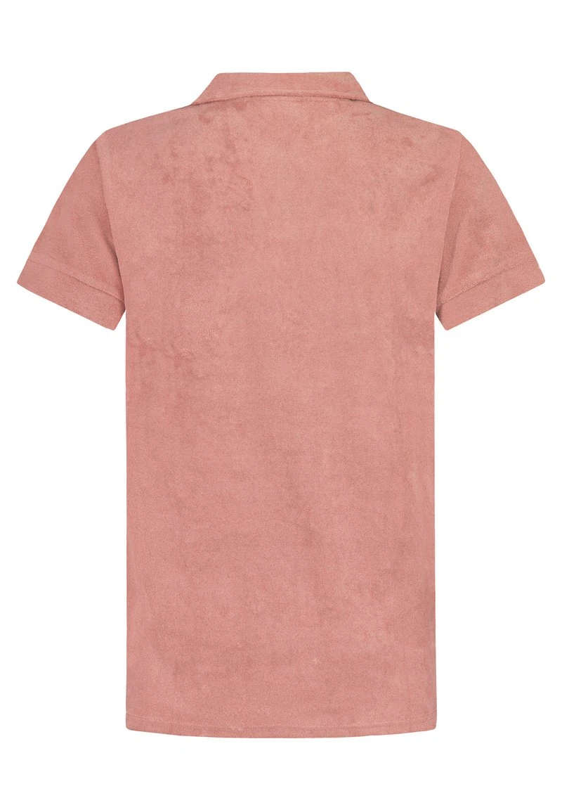 IN FROTTEE-OPTIK - Poloshirt - Dark Rose 8 IN FROTTEE-OPTIK - Poloshirt - Dark Rose – Bild 6