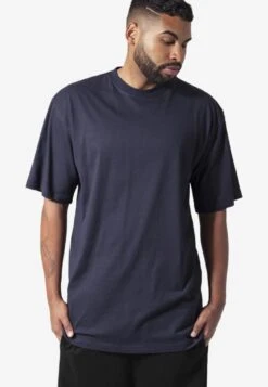 URBAN CLASSICS TALL TEE - T-Shirt Basic - Navy