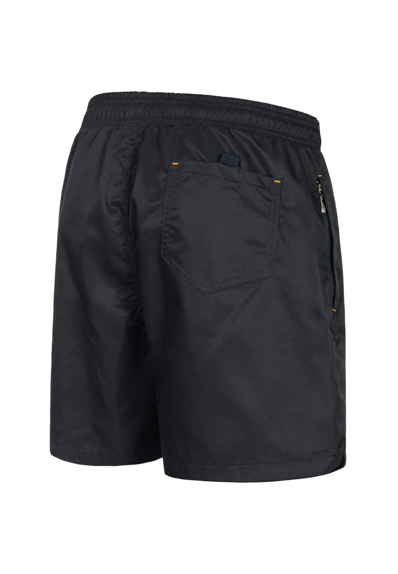 AS135 - Badeshorts - Schwarz Orange 4 AS135 - Badeshorts - Schwarz Orange – Bild 2