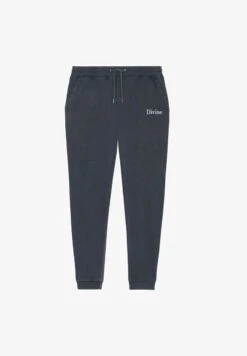 DIVINE EMBROIDERY UNISEX VINTAGE - Jogginghose - Anthracite