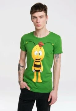 Logoshirt T-Shirt Print - Beige -Indicode Jeans Verkäufe adf6a63beb4d40beb4e9e67cf99abd28