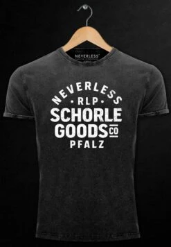 VINTAGE PFALZ SCHORLE HEIMAT PFÄLZER - T-Shirt Print - Schwarz -Indicode Jeans Verkäufe b2f88e35f0744666ba494d599a3d0248