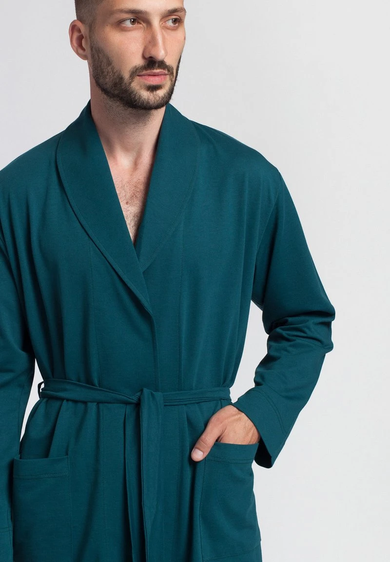 VLAD - Bademantel - Turquoise 6 VLAD - Bademantel - Turquoise – Bild 4