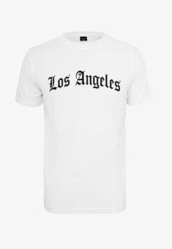Mister Tee LOS ANGELES WORDING - T-Shirt Print - White -Indicode Jeans Verkäufe b7b4c5f4f2f44da4b67d2a332eea5c3e