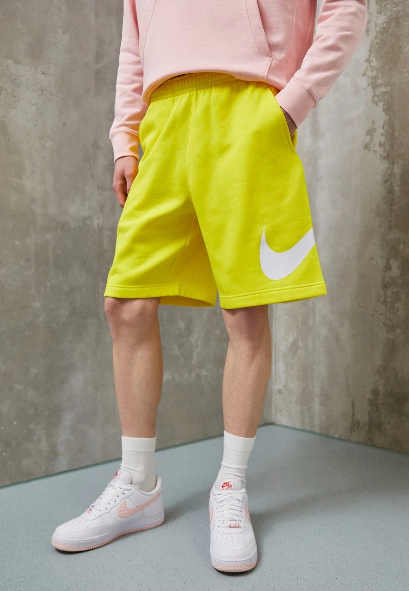 Nike Sportswear CLUB - Jogginghose - Opti Yellow/white 3 Nike Sportswear CLUB - Jogginghose - Opti Yellow/white