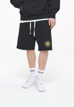 Pegador ALGON HEAVY VINTAGE UNISEX - Shorts - Washed Black Ink