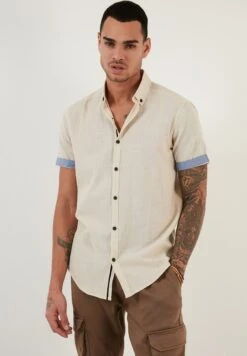 REGULAR FIT - Hemd - Stone Colored