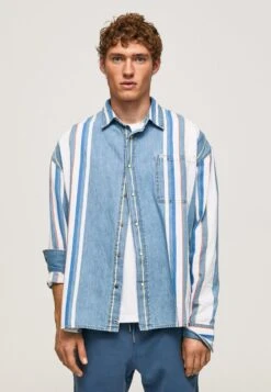 Pepe Jeans DEVON - Hemd - Blue Denim