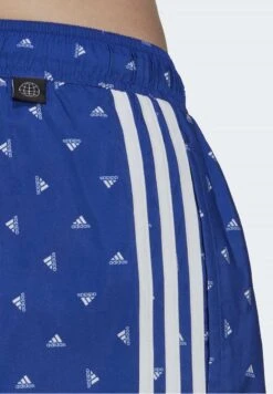 Adidas Sportswear Badeshorts - Semi Lucid Blue White -Indicode Jeans Verkäufe ca5dc83a275440feb57c63471700d096