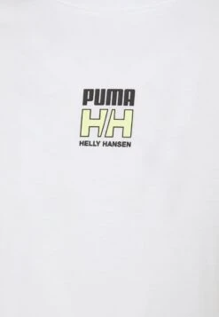 Puma T-Shirt Print - White -Indicode Jeans Verkäufe cd8642b284a34250bf9c81dbf4cfef84
