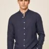 Hackett London GARMENT DYED P - Hemd - Navy -Indicode Jeans Verkäufe ce4bcb575047426a891f969cd7b634b0