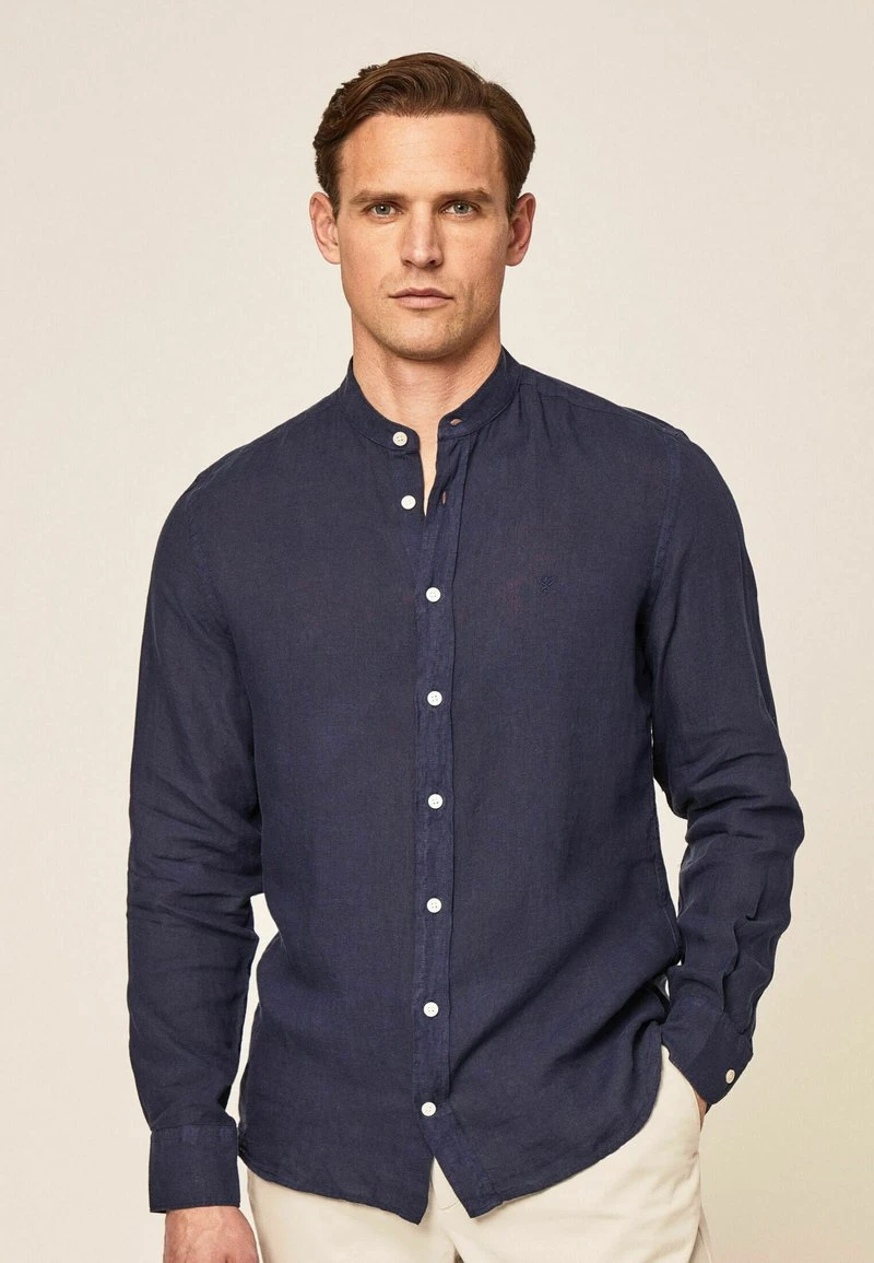 Hackett London GARMENT DYED P - Hemd - Navy 3 Hackett London GARMENT DYED P - Hemd - Navy