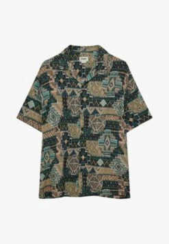 PULL & BEAR PRINTED SHORT SLEEVE - Hemd - Green 12 PULL & BEAR PRINTED SHORT SLEEVE - Hemd - Green -Indicode Jeans Verkäufe d25649f511e24bf6952ef8654cb2f053