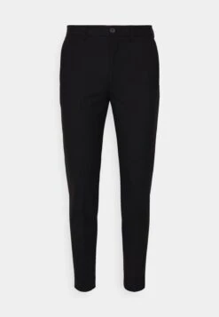 THE STAND ALONE TROUSER - Stoffhose - Black -Indicode Jeans Verkäufe d31355a29c1d462f9e362e0448a90eec