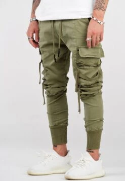 Cargohose - Khaki -Indicode Jeans Verkäufe d8e7d53341794d3690882410355569a1