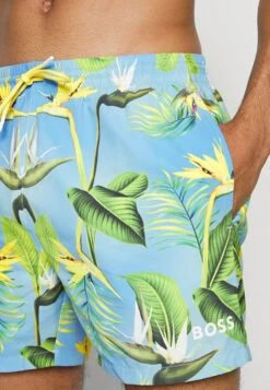 Boss PIRANHA - Badeshorts - Medium Blue -Indicode Jeans Verkäufe d8f8a6daa0aa45f98ac17d07703d372d