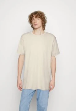 BRAVE SOUL T-Shirt Print - Putty/orange