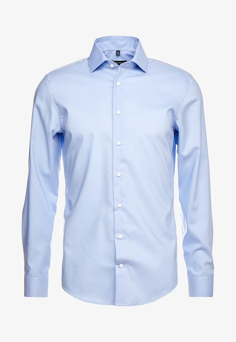 Seidensticker SLIM SPREAD KENT PATCH - Businesshemd - Hellblau 8 Seidensticker SLIM SPREAD KENT PATCH - Businesshemd - Hellblau – Bild 6