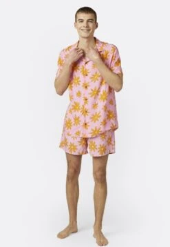 HUNKY IN BRIGHT FLOWER PRINT - Badeshorts - Pink -Indicode Jeans Verkäufe dc14b412be674207884e47ccab9a141e