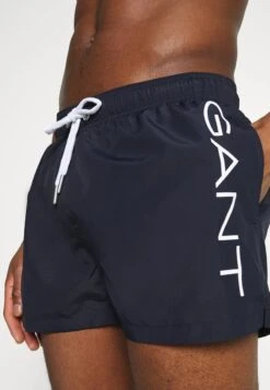 Gant LIGHTWEIGHT LOGO SWIM - Badeshorts - Marine -Indicode Jeans Verkäufe dd08ef7150d24b12bf72464ba8331a71