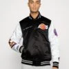 Mitchell & Ness NBA LOS ANGELES LAKERS TEAM ORIGINS VARSITY JACKET - Trainingsjacke - Black / White -Indicode Jeans Verkäufe dd56b5ec33544970ae5cc52425c8cf9f