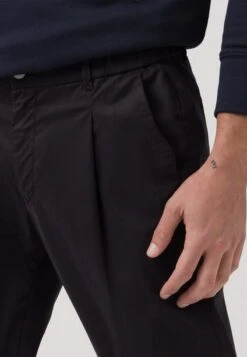 Pierre Cardin MIT BUNDFALTE LYON - Chino - Schwarz -Indicode Jeans Verkäufe dd89085d60504bbabb019fc1c24cfa91