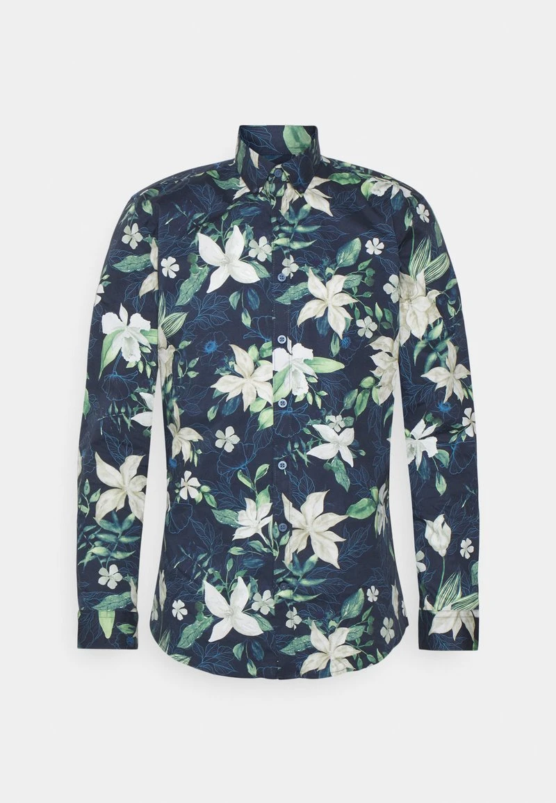 Lindbergh FLOWER SUPERFLEX - Hemd - Navy 7 Lindbergh FLOWER SUPERFLEX - Hemd - Navy – Bild 5