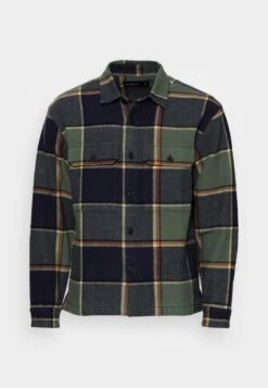 Abercrombie & Fitch HEAVYWEIGHT - Hemd - Turquoise Plaid -Indicode Jeans Verkäufe e67d91b3035f4561bf7379c519bbce1a