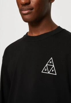 HUF SET TEE UNISEX - Langarmshirt - Black -Indicode Jeans Verkäufe e71329193e844b8bbe3d2d4b979407fd
