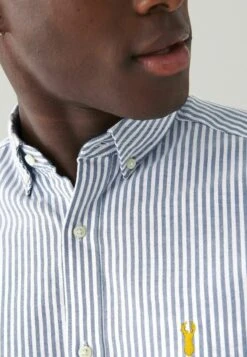 Next STRIPE ROLL SLEEVE - Hemd - Blue 11 Next STRIPE ROLL SLEEVE - Hemd - Blue -Indicode Jeans Verkäufe e7523dfd09d2456ead9e8f2762f2c271