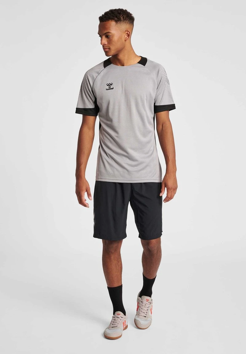 Hummel LEAD - T-Shirt Print - Grey Melange 4 Hummel LEAD - T-Shirt Print - Grey Melange – Bild 2