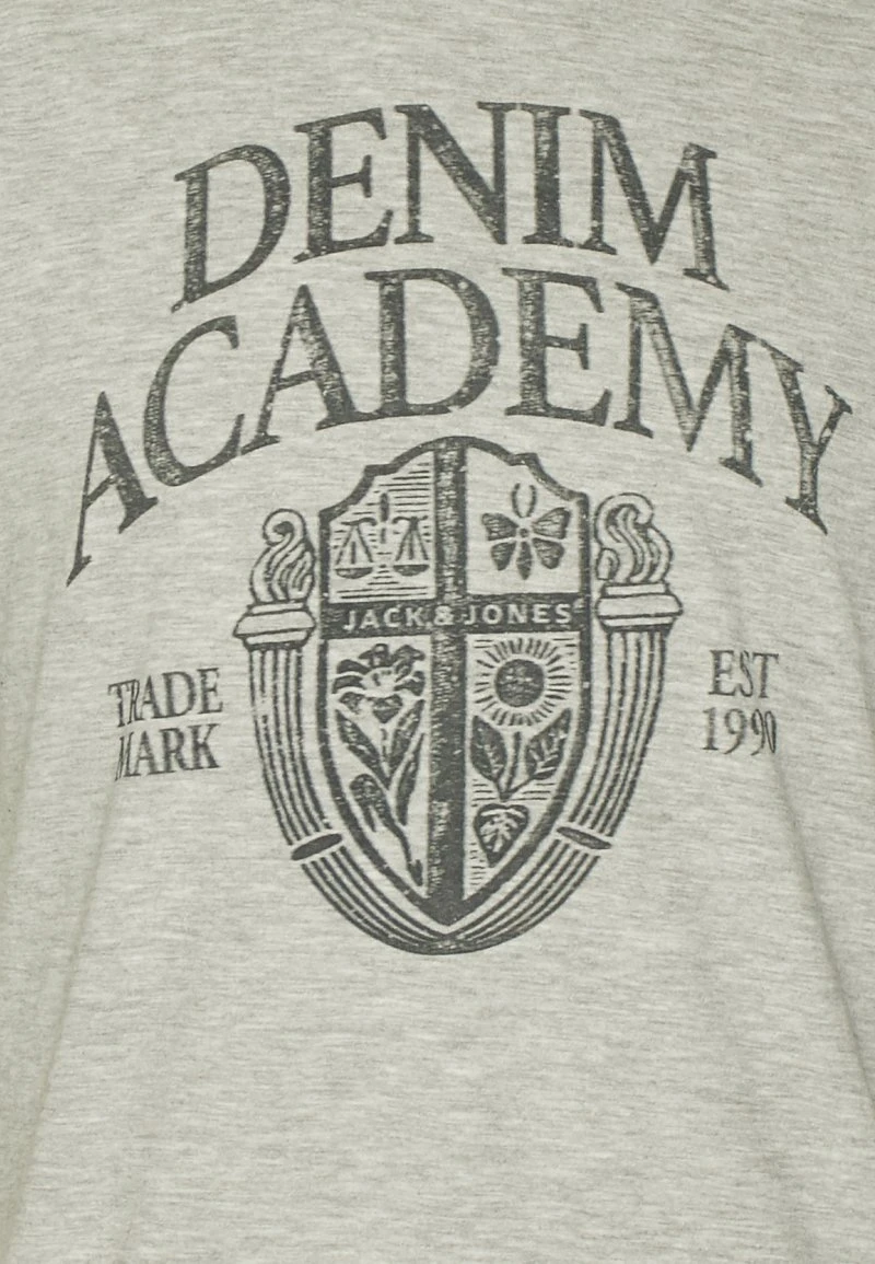 JACK&JONES Premium JPRBLUACADAMY TEE - T-Shirt Print - Cool Grey 7 JACK&JONES Premium JPRBLUACADAMY TEE - T-Shirt Print - Cool Grey – Bild 5
