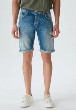 LTB CORVIN DANEIL WASH - Jeans Shorts - Mid Blue